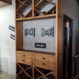Ahşap Şaraplık
